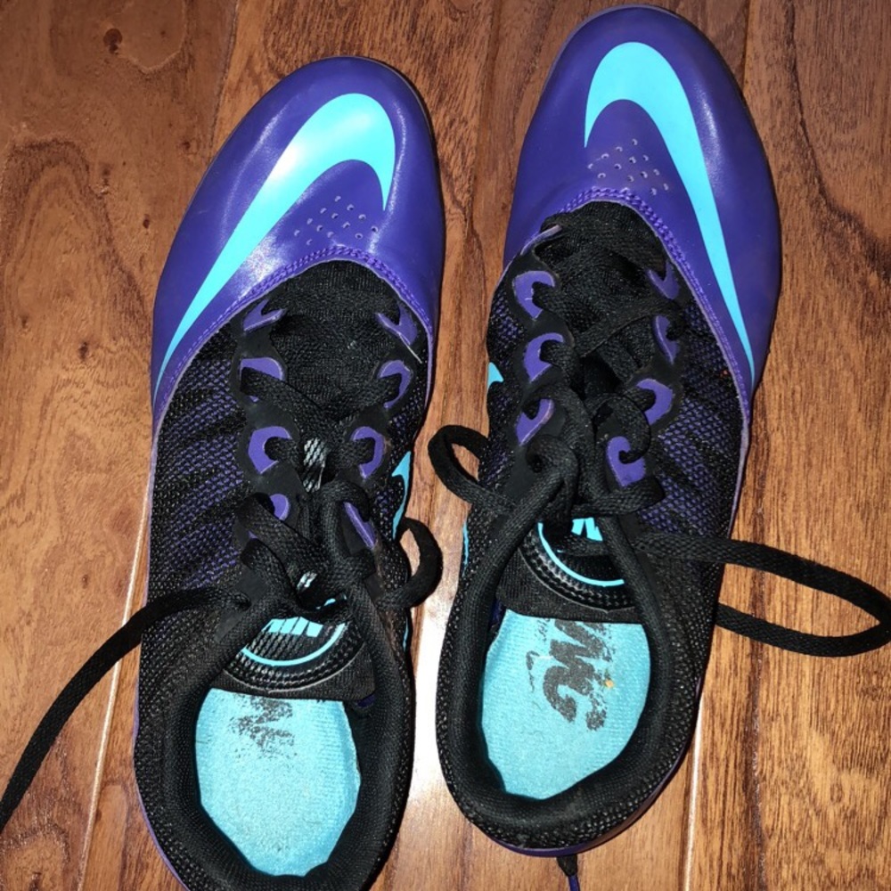 Nike Purple Track Shoes/Spikes